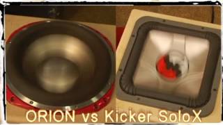 Orion Car Audio HCCA vs Kicker SoloX [upl. by Maxey338]