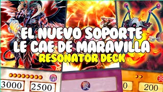 MI NUEVO DECK RESONADOR es MEJOR de lo que IMAGINABA con el NUEVO SOPORTE  YuGiOh Duel Links [upl. by Erdied402]