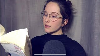 ASMR  Françaisquébécois  Je te lis une histoire chuchotements [upl. by Sainana869]