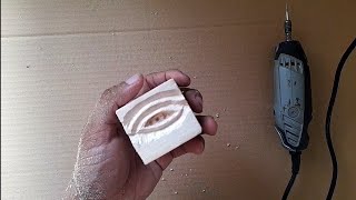 tallado en madera con dremel  manualidades para hacer en casa [upl. by Eural]