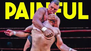 Most Painful Moves To Take In WWE [upl. by Onailil]