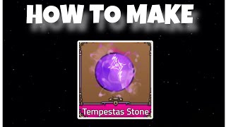 HOW TO MAKE TEMPESTAS STONE IN KING LEGACY UPDATE 6 l Gechearm [upl. by Barde]