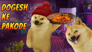 Dogesh Ke Pakode  Cheems doge funny video  Cheems Dogesh [upl. by Jenness]