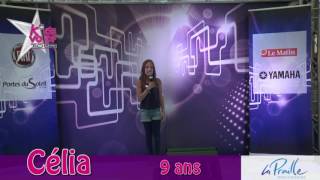 Célia  Kids Voice Tour 2016  La Praille [upl. by Adnirod]