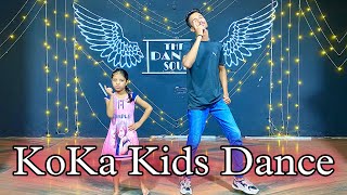 Koka Easy Dance Choreography for Kids  Easy To Learn  Badshah  Hansh Mali Dance [upl. by Stephan591]