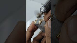 Gold buti new latest unique design making video amirulhoque gold jewelry viral video [upl. by Idnarb]