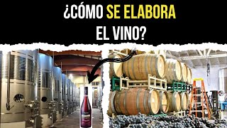 IMPRECIONANTE COMO SE HACE EL VINO DE UVA [upl. by Casilde]