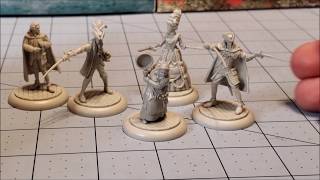 Tabletop Combat Carnevale Patricians Starter Gang Unboxed and built [upl. by Britta]