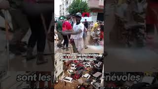 ESPAGNE LES AFRICAINS SE SACRIFIENT pour VALENCE valence immigré africain inondations [upl. by Anivad]