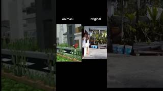 Jangan kemana mana pak 🗿Animasi Vs Original   minecraft animation prisma3d [upl. by Adnarrim179]