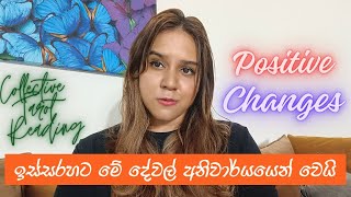 ජිවිතයේ හොද වෙනස්වීම් Positive Changes Collective Tarot Reading [upl. by Leonid]