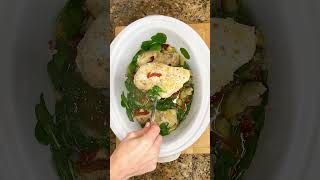 Crockpot Tuscan Chicken Recipe [upl. by Callean141]