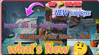 Last 30 to 45 Days roadmap for NDA 22024 Book for new question practice  Aspirant Of NDA 2 2024 [upl. by Drawoh]