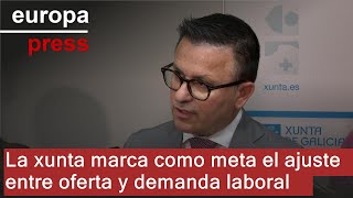 La Xunta marca como meta abordar el quotdesajuste entre oferta y demandaquot del mercado laboral [upl. by Iahs893]