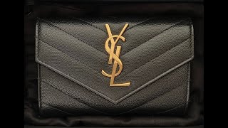 Review of the YSL Small Envelope Wallet [upl. by Asteria]