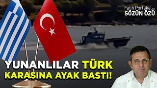 YUNANLILAR TÜRK KARASINA AYAK BASTI ELİNİ KOLUNU SALLAYA SALLAYA GİRDİ ÇIKTI [upl. by Caneghem]