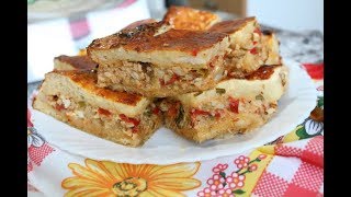 Bakina kuhinja musaka od starog hleba sjajan recept [upl. by Tacklind241]