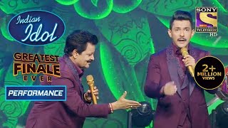 Udit Ji और Aditya ने मचाया Stage पे धमाल  Indian Idol Season 12 Greatest Finale Ever [upl. by Fiorenze]