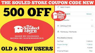 the souled store coupon code new  souled store coupon 500 off [upl. by Idner]