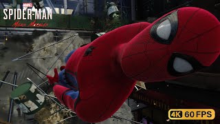 Photoreal Homecoming Suit Marvel SpiderMan Remastered [upl. by Neelak285]