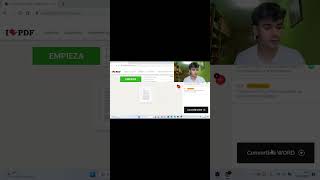 Como CONVERTIR un PDF a WORD SIN que se MODIFIQUE 2023 ✅ GRATIS SIN PROGRAMAS 📣 [upl. by Awram]