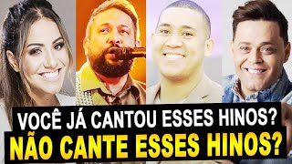 MÚSICAS GOSPEL QUE VOCÊ NÃO DEVE CANTAR NA IGREJA  AS MAIS CANTADAS [upl. by Eus]