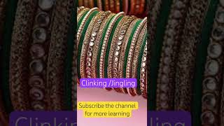 clinking jewellery englishlearningeducation spokenenglish explore englishlanguage vocabulary [upl. by Kingdon]