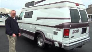 Used Class B Van Camper Motorhome Coachmen 195RK Mount Comfort RV [upl. by Anayaran]