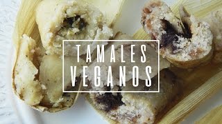 💖 Receta de Tamales Veganos 💖 Dulces y Salados 🌽🌱 Verdes Piña y Chocolate 🍍🍫 [upl. by Arutnev]