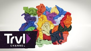 How to Pack Clothes to Minimize Wrinkles  Travel Channel [upl. by Noira]