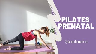 Pilates Prénatal femmes enceintes  30 minutes [upl. by Clancy847]