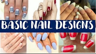 BASIC NAIL DESIGNS [upl. by Atled]