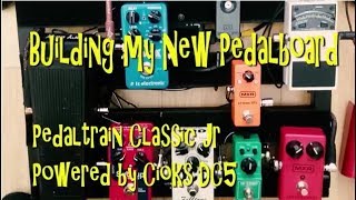 Pedaltrain Classic Jr BOARD BUILD  CIOKS DC5 [upl. by Formica]