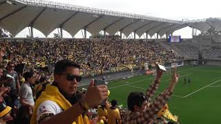 Recibimiento Al Hueso Pirata de local en Santiago vs Melipilla 2018 [upl. by Aime565]