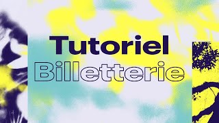 FESTIVAL DANJOU  Tutoriel billetterie [upl. by Kirshbaum]