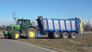 Tractors and Combines Working in Sync for Field Success [upl. by Halik]