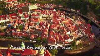 Czech Republic UNESCO 4K  Česky Krumlov Olomouc Drone VIDEO [upl. by Anaig]