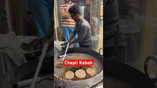 Best Chapli Kebab in Delhi ❤️✅  Kebabish by Tanveer  food chaplikabab funny shorts [upl. by Meeker932]