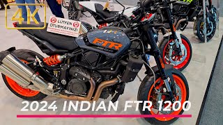 The New 2024 Indian FTR 120 Full Walkaround 4K Detail [upl. by Akemej155]