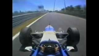 Jacques Villeneuve onboard crash in Canadian Grand prix 1997 [upl. by Anerual]