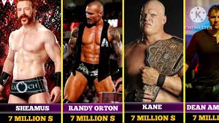 TOP 50 RICHEST WWE WRESTLER LIST [upl. by Julia670]