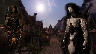 Skyrim обзор модов Dawn of Skyrim Skyforge Armour and Weapon Sinister Nightingale [upl. by Zehcnas]