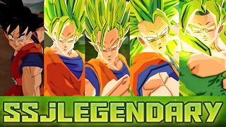 Goku SSJLSSL2SSL3 and SSJL4  Dragon Ball Z Budokai Tenkaichi 3 [upl. by Gorlin]