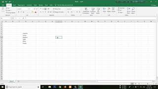 How to Marge Cells in Excel [upl. by Elinet]