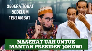 PESAN MENOHOK UAH UNTUK MANTAN PRESIDEN JOKOWI [upl. by Wendelina]