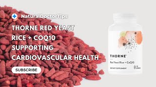 Thorne Red Yeast Rice  CoQ10 Health Benefits [upl. by Kerr621]