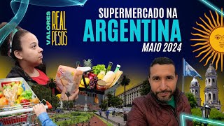 SUPERMERCADO NA ARGENTINA MAIO 2024  Os preços baixaram mesmo [upl. by Demetri]