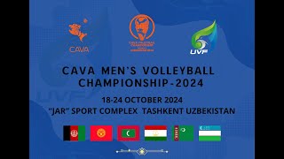 Uzbekistan  Turkmenistan CAVA Men’s Volleyball Championship 2024 Tashkent Uzbekistan [upl. by Frankel]