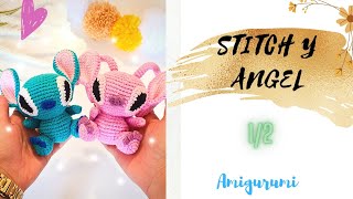 💙STITCH AMIGURUMI PASO A PASO DE CROCHET [upl. by Kera]