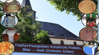 FrankfurtPreungesheim Kreuzkirche Fresken BilderMusik Love To Swing Händel Orchester Köthen [upl. by Alyos]